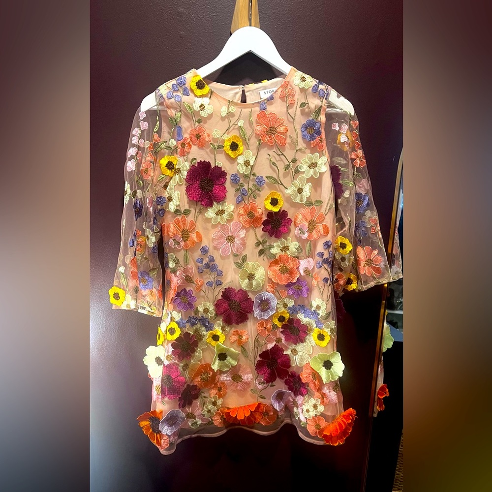 Taylor Swift, Grammy dress inspired, Storia Wildest Dreams Floral Applique